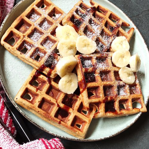 Banana Bread Waffle