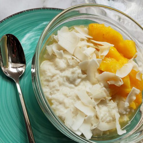 Mango sticky rice
