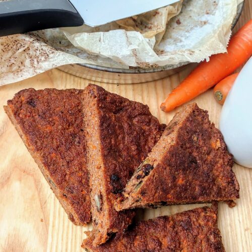 Glutenvrije worteltaart