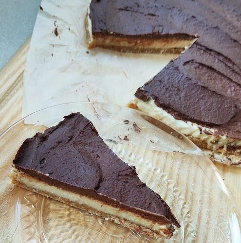 Vegan Chocolade Roomtaart