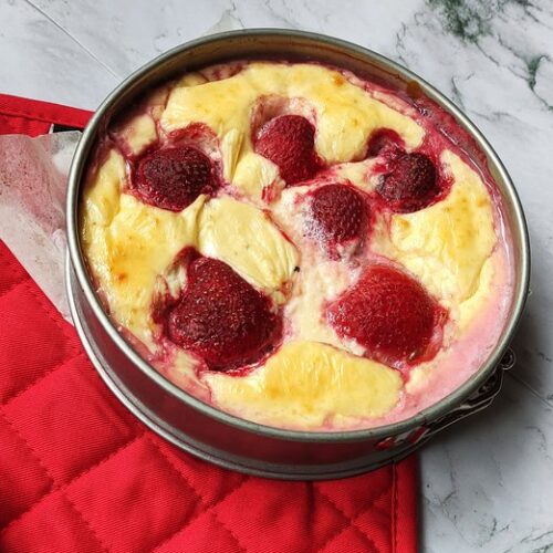 Breakfast cheesecake