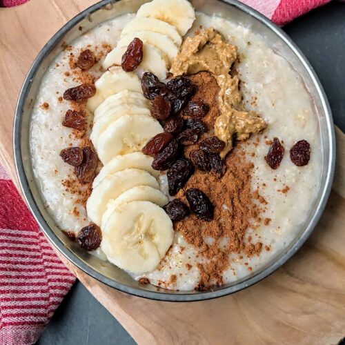 Havermoutpap met banaan