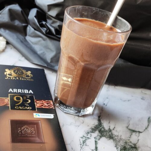 Dikke warme chocolademelk