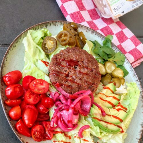 Plantaardige Burger bowl