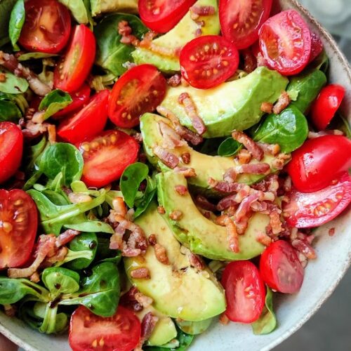 BLT salade met avocado